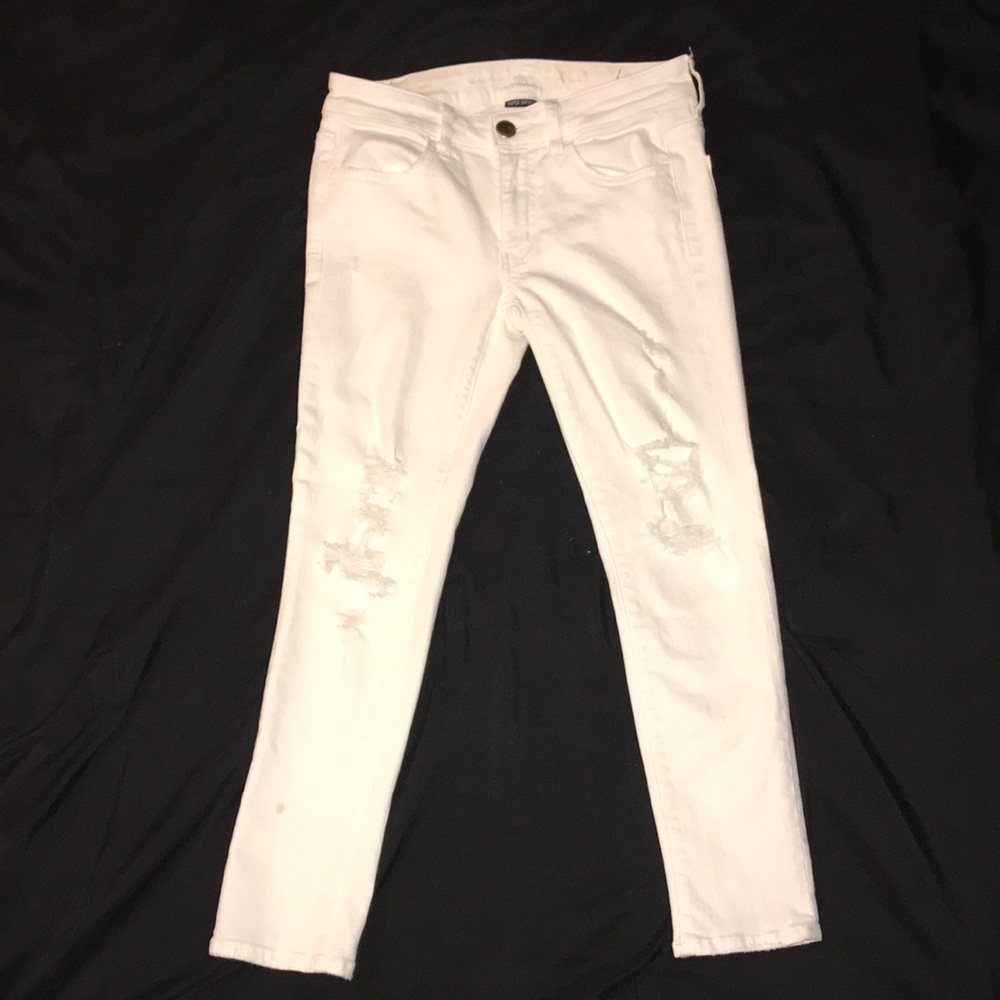 White American Eagle Legging Crop